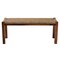 Baxton Studio Hermes MidCentury Modern Transitional Natural Seagrass and Mahogany Wood Bench 217-12731-ZORO - alternate 3